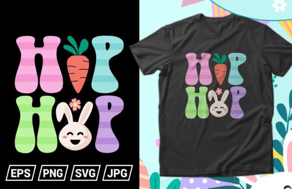 Hip Hop Easter T-shirt, Bunny Easter: Elevating Seasonal Merchandise with Premium Digital Assets