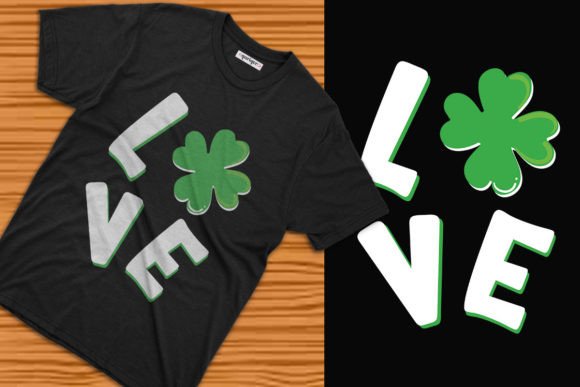 Love St Patrick’s Day T-Shirt Design