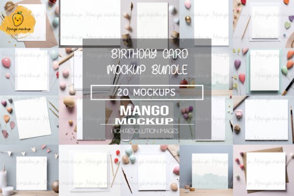 Printable Birthday Greeting Card Set