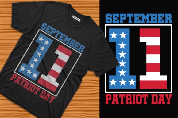 September Patriot Day T-Shirt Design: A Versatile POD Asset