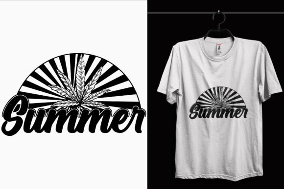 Summer Weed T-Shirt Design: A Strategic Asset for Print-on-Demand and Creative Operations