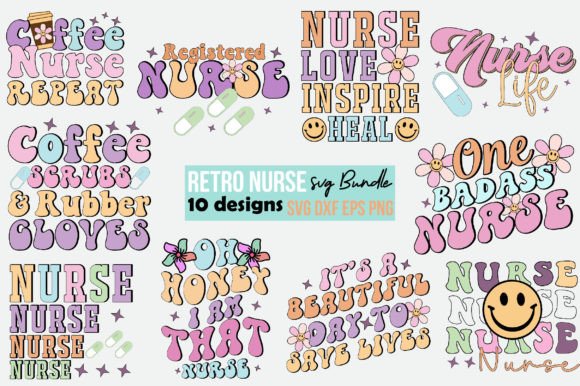 The Strategic Value of the Retro Nurse Bundle SVG PNG in Modern Digital Crafting